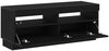 TV-Schrank, TV-Lowboard Schwarz Eichen-Optik 100x35x40 cm Holzwerkstoff Bild 5