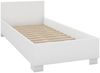 Deine Möbel 24 Jugendzimmer-Set INGE Jugendzimmer Jugendmöbel Kinderzimmer komplett 6-teilig, (Kindermöbel aus Laminatplatte, 6-tlg, Bett, Nachttisch, Schreibtisch, Hängeregal, Kleiderschrank, Kommode), Kinderzimmer Set Weiß Griffe Rosa Blau Grün Grau ... Bild 3