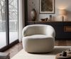 Loungesessel Nova 88x88 cm Bouclé Soft Beige Bild 2