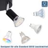 ZMH 4er Deckenstrahler schwenkbar schwarz GU10 Metall Moderne Lampe für Wohnzimmer Küche Flur und Esszimmer Bild 3