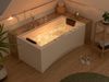 Rechteck Whirlpool Unity 150x75 Made in Germany 22 Massagedüsen ohne Armatur : Ohne Armaturen Bild 2