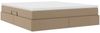vidaXL Aufbewahrungsbett mit Matratze Cappuccino 160 x 200 cm 3370173 Bild 5