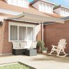 vidaXL Ausziehbare Markise Beige 300 x 250 cm Stoff und Aluminium 3330057 Bild 3
