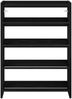 vidaXL Schuhregal Schwarz 60x25x81 cm Holzwerkstoff 859879 Bild 4
