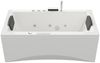 Rechteck Whirlpool Unity 160x75 Made in Germany 22 Massagedüsen mit Armatur : Mit Armaturen Bild 5