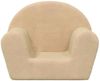 vidaXL Kindersofa Creme Weicher Plüsch 356983 Bild 3
