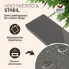 Casaria Schweberegal 110cm hochglanz grau Bild 2