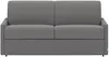 Vente-unique - Schlafsofa 4-Sitzer - Liegefläche: 160 cm - Matratzenhöhe: 22 cm - Stoff - Hellgrau - CALIFE Bild 3