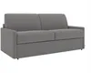 Vente-unique - Schlafsofa 4-Sitzer - Liegefläche: 160 cm - Matratzenhöhe: 22 cm - Stoff - Hellgrau - CALIFE Bild 4