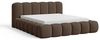 Chilly Möbel Polsterbett Stone Braun Bouclé Stoff 200x200 cm mit Stauraum Quelle 25 Bild 4