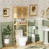 Bad Lagerung Regal Bambus Toilette Veranstalter 3-Tier Bild 5
