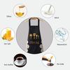 Agger Kochschürze Kochschürze Wasserdicht Schürze mit 2 Taschen, Küchenhelfer, Küchenschürze für Männer Damen Küche Restaurant Café Bild 3