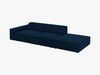 Micadoni Sofa Jodie 3-Sitzer Rechts Samt Bluvel Königsblau Bild 3