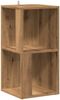 vidaXL Eckregal Artisan-Eiche 33x33x67 cm Holzwerkstoff 856719 Bild 2