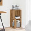 vidaXL Eckregal Artisan-Eiche 33x33x67 cm Holzwerkstoff 856719 Bild 3
