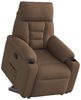 vidaXL Relaxsessel mit Aufstehhilfe Braun Stoff 3303036 Bild 3