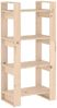 vidaXL Bücherregal/Raumteiler 60x35x125 cm Massivholz 813884 Bild 2