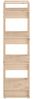 vidaXL Bücherregal/Raumteiler 60x35x125 cm Massivholz 813884 Bild 4