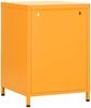 vidaXL Nachttische 2 Stk. Senfgelb 35x35x51 cm Stahl 3095216 Bild 5