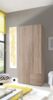 Stella Trading 'Base' Kleiderschrank, Sonoma Eiche, 81 x 176 x 51 cm (B/H/T) Bild 5