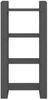 vidaXL Bücherregal/Raumteiler Grau 60x35x125 cm Massivholz 813886 Bild 3