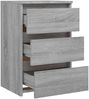 vidaXL Nachttisch Grau Sonoma 40x35x62,5 cm Holzwerkstoff 815173 Bild 4