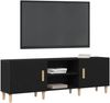vidaXL TV-Schränk Schwarz Eichen-Optik 150 x 30 x 50 cm Holzwerkstoff 862797 Bild 3