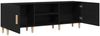 vidaXL TV-Schränk Schwarz Eichen-Optik 150 x 30 x 50 cm Holzwerkstoff 862797 Bild 5
