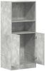 vidaXL Küchenschrank Betongrau 57x41,5x131,5 cm Holzwerkstoff 860124 Bild 5