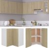 vidaXL Eckhängeschrank Lyon Sonoma-Eiche 57x57x60 cm Holzwerkstoff 806393 Bild 2