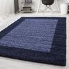 Stilvoll Günstig Hochflor-Teppich Teppich für den Flur oder Küche Bordüre Design, Läufer, Höhe: 30 mm Bild 2