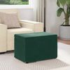 vidaXL Hocker Dunkelgrün 61 x 41 x 40 cm Samt und Engineering Holz 876767 Bild 3