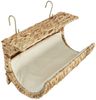 vidaXL Katzenbett mit Kissen Wasserhyazinthe 37 x 20 x 20 cm 245496 Bild 2