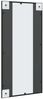 vidaXL Wandspiegel, Metall schwarz, 40x80 cm Bild 5