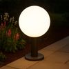 RGB LED Außenleuchte, Sockelleuchte, ALU, Druckguss, IP44 Bild 2