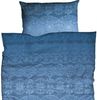 CASATEX Bettwäsche Demir Blau Satin 155 x 220 + 80 x 80 cm Bild 2