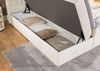 Boxspringbett Schlafzimmerbett TORIBO PREMIUM 160x220cm Stoff Coral Schwarz Bild 3