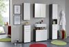 INOSIGN Hängeschrank Sovana Badezimmerschrank mit 2 Fächern in Weiß - Maße (B/T/H) 30/24/77 cm Bild 5