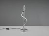 Große LED Tischleuchte ISABEL Spirale in Chrom, Höhe 56cm Bild 5