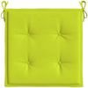 vidaXL Gartenstuhl-Kissen 6 Stk. Knallgrün 40x40x3 cm Oxford-Gewebe 314028 Bild 5