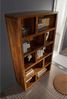 Regal Sheesham 115x45x200 walnuss lackiert DUKE #124 Bild 2