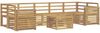 vidaXL Outdoor-Sofagarnitur 8 pcs Weiß Massivholz Akazie 3391559 Bild 2