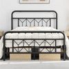Yaheetech Metallbett, Vintage Bettrahmen mit Hohem Kopfteil, Bettgestell Bild 3