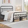 Yaheetech Metallbett, Vintage Bettrahmen mit Hohem Kopfteil, Bettgestell Bild 2