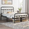 Yaheetech Metallbett, Vintage Bettrahmen mit Hohem Kopfteil, Bettgestell Bild 4