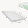 LED Polsterbett Tröstiar mit Matratze 160x200 cm Schwarz [en. casa] Bild 4