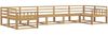 vidaXL Outdoor-Sofagarnitur 7 pcs Weiß Massivholz Akazie 3386963 Bild 2