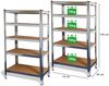 ONDIS24 Schwerlastregal Steckregal Metallregal Basti 70 x 30 verzinkt, 2-tlg, steckbar, robust Bild 5