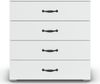 rauch Aditio Box, Kommode, 4 Schubladen, mit Softclose-Funktion, Farbe Weiß, BxHxT 80x81x42cm Bild 2