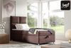 Best for Home Boxspringbett K2 SINGLE mit Bettkasten (Braun 70x200) Bild 2